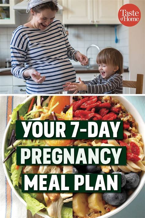 This Is Your 7 Day Pregnancy Meal Plan Pregnancy Food Healthy Pregnancy Food Food During
