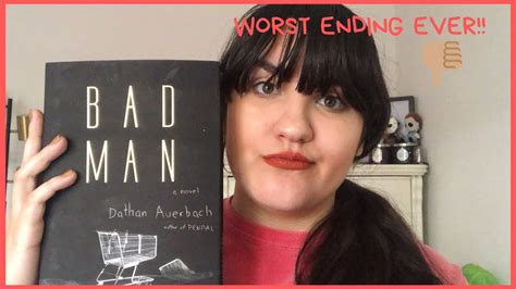 Bad Man Dathan Auerbach Book Review Horror Youtube