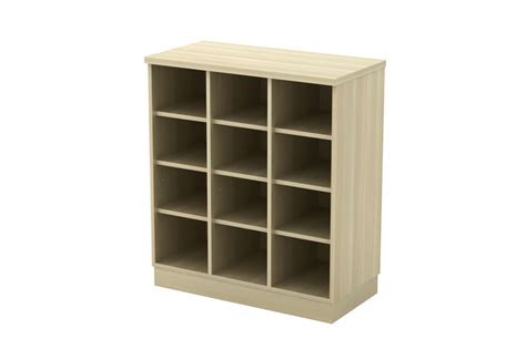 Pigeonhole definition, one of a series of small, open compartments, as in a desk, cabinet, or the like, used for filing or sorting papers, letters, etc. Pigeon Hole Low Cabinet - Shelton Mart | Office Furniture ...