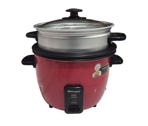 Miyako Rice Cooker Double Pot 1 2 Ltr MRC 512 YLD Online Shopping In