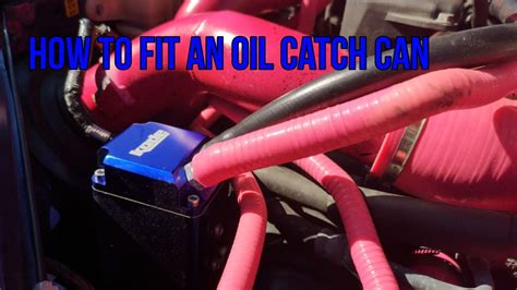 How To Fit Oil Catch Can Subaru Youtube