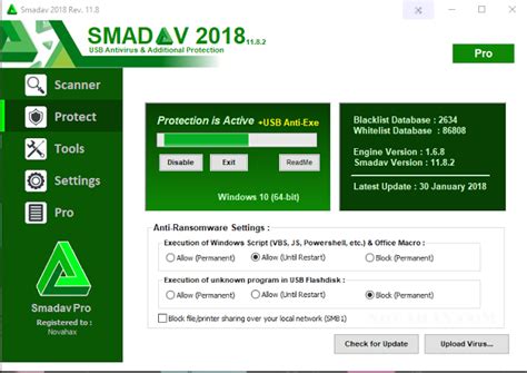 Smadav 2018 V1182 Pro Registration Key Is Here Latest Full Crack