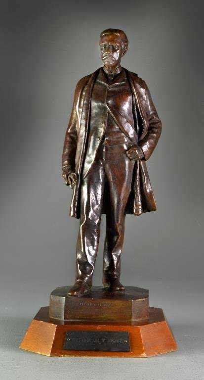 A John Quincy Adams Ward Bronze Statue