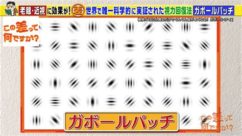 千円札を「見るだけ」で視力が回復⁉その驚きの方法とは｜この差って何ですか｜tverプラス テレビ番組最新情報＆エンタメニュースまとめ