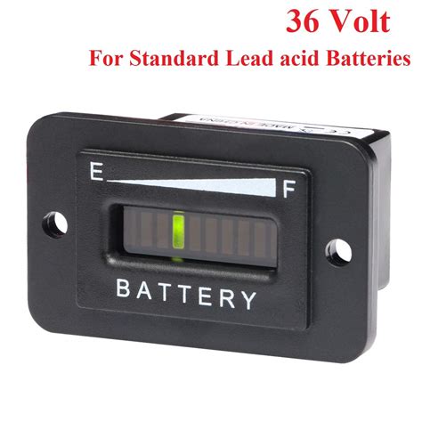 Buy 36v Volt Led Battery Meter Indicator Gauge Status Level Tester