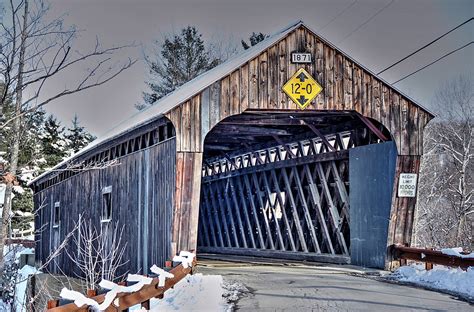 Willard East Twin Bridge Taken In North Hartland Vermon Flickr