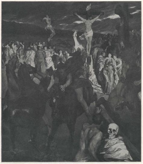 Crucifixion 1878 Wilhelm Trübner