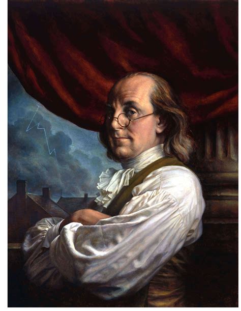 Michael J Deas Benjamin Franklin From The Exhibition Michael J