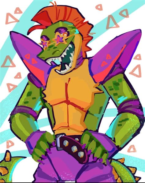 Montgomery Gator Fan Art Fnaf Drawings Fnaf Art Fnaf