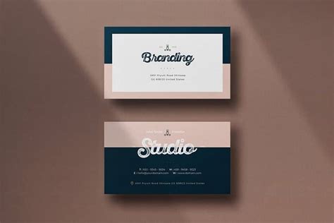 During card design, a bleed area of 1/8 inch is left to avoid any cutting mistakes. 20+ Best Modern Business Card Templates 2020 (Word + PSD ...