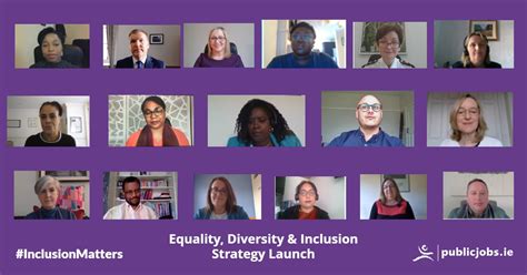 Publicjobsie Launch Equality Diversity And Inclusion Strategy