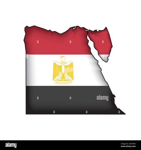 Map Flag Egypt Stock Vector Image And Art Alamy