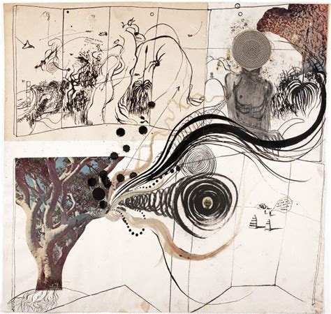 Aboriginal Drawing By Brett Whiteley The Collection Art Gallery Nsw