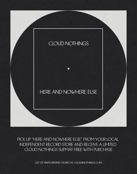 Cloud Nothings Here And Nowhere Else Out Now Carpark Records
