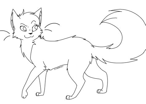 Warrior Cat Coloring Pages To Print Coloring Home