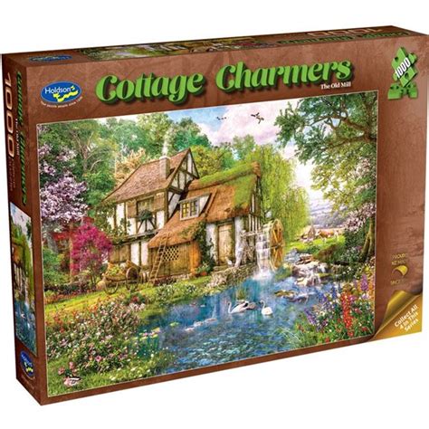 Holdson Puzzle Cottage Charmers 1000pc The Old Mill Holdson