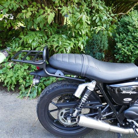 Related manuals for triumph t120. Touring Luggage Rack - BLACK or CHROME - Triumph (water ...