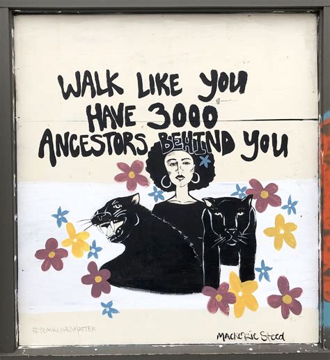 Walk Like You Have 3000 Ancestors Oakland Murals