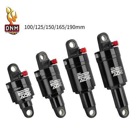 DNM AO 6 Mountain Bike Aluminum Air Rear Shock Absorber 100 125 150 165