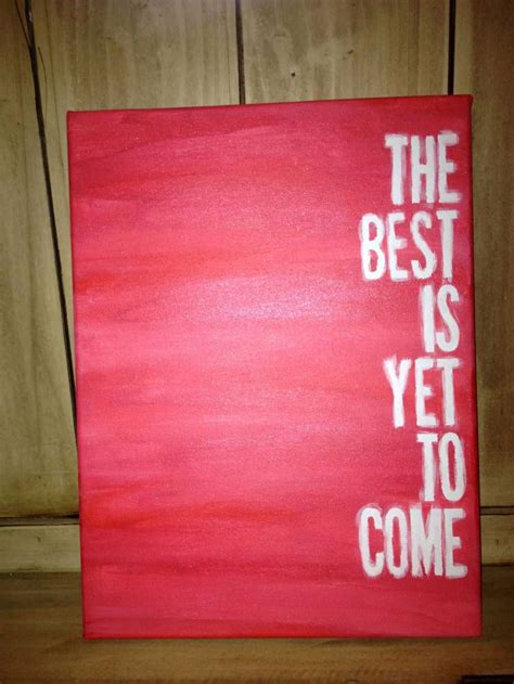 20 Simple Canvas Painting Ideas You Can Do on Your Own Paint the word hi or your favorite word over and over.