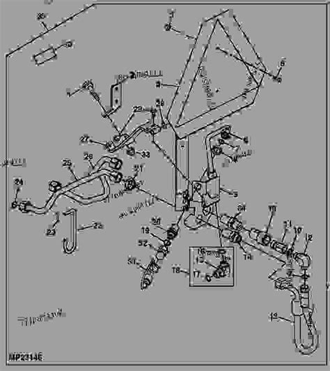 Rear Auxiliary Hydraulic Kit Old Tractor Compact Utility John