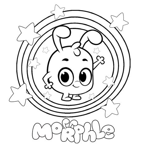 17 mila and morphle coloring pages printable coloring pages
