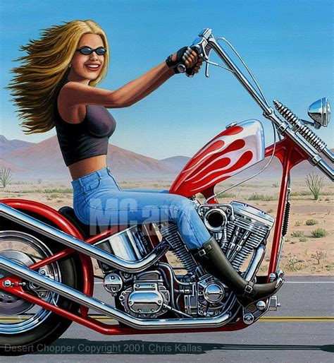 David Mann Biker Art Motorcycle Art
