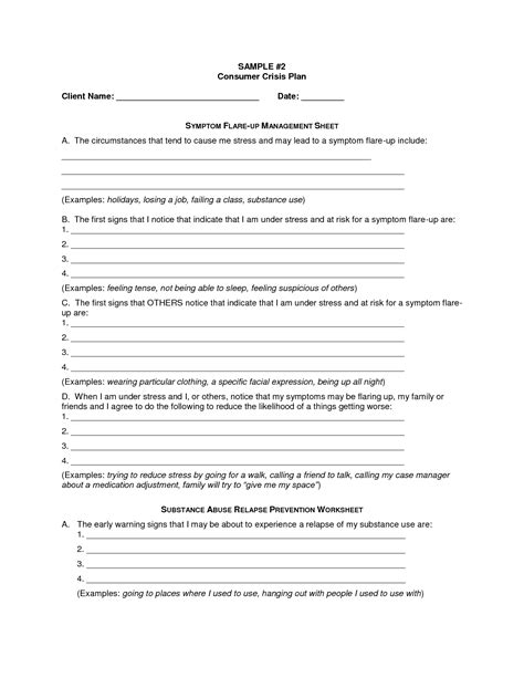 Day program activities for adults with disabilities. 7 Best Images of Free Mental Health Worksheets Printable ...