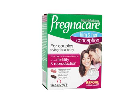 TĂng ThỤ Thai Pregnacare Conception His And Hers 60 ViÊn Uk