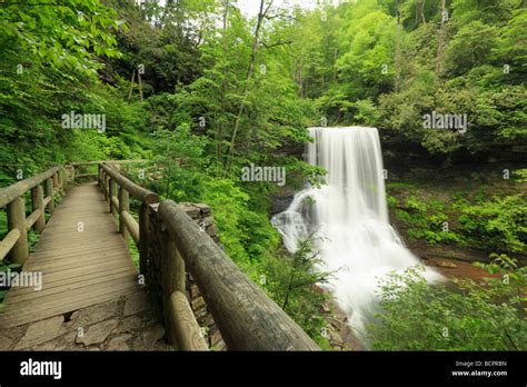 Cascades Waterfall Little Stony Creek Pembroke Virginia Stock Photo Alamy