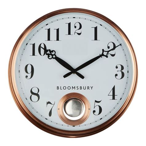 Bloomsbury Clock Contemporary Kitchen Wall Clocks