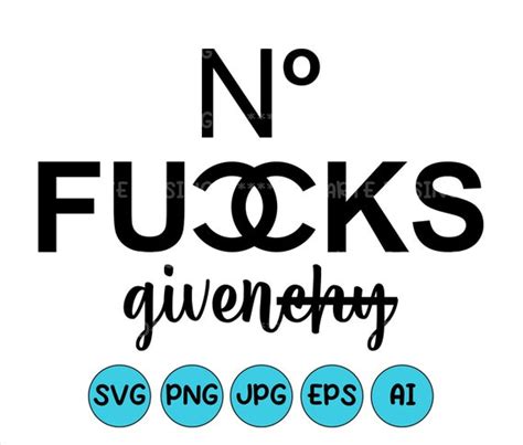 No Fucks Given Svg No Fucks Given Png No Fucks Given Eps Etsy Israel