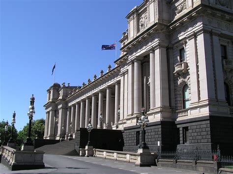 Parliament House In Melbourne Victoria Australia Image Free Stock