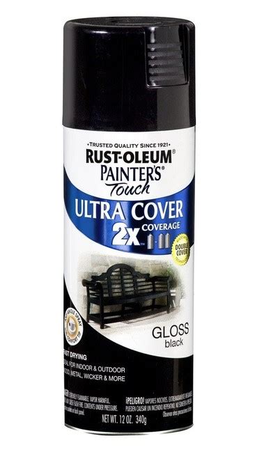 This color is called metallic burnished amber and is flat spray paint. Rustoleum Painters Touch 2X Gloss Black Paint & Primer ...
