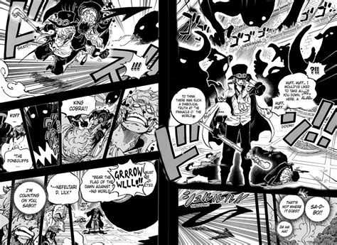 One Piece Chapter 1085 Resolves the Five Elders' Battle Prowess Argument