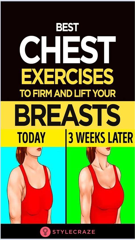 the best exercises to firm and lift your breasts overdoseofhealth in 2021 preventative