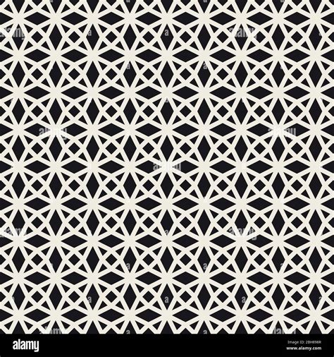 Vector Seamless Pattern Repeating Abstract Background Black And White