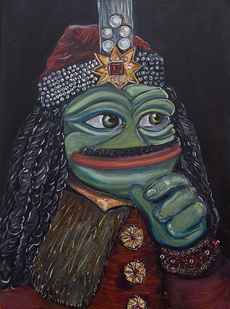 Russian Artist Turns Pepe The Frog Into Masterpiece Paintings