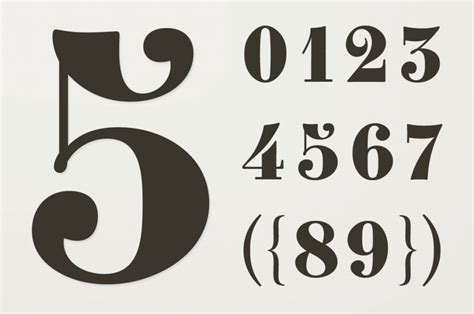 The 25 Best Number Fonts Ideas On Pinterest Number Tattoo Fonts