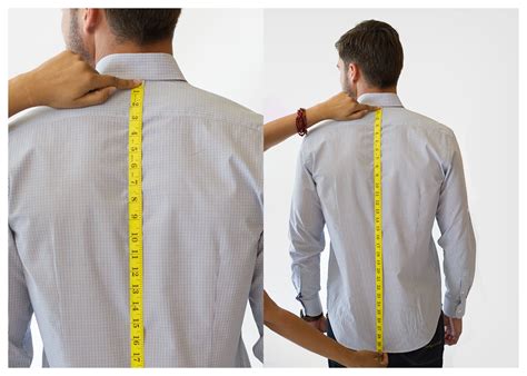 Nape to waist measure from your nape downwards to the waistline. How to Measure a Shirt | Kal Jacobs