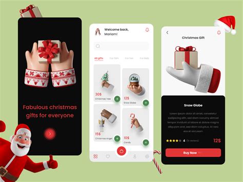 Secret Santa App Design 🎁 By Mariam Rtveladze On Dribbble
