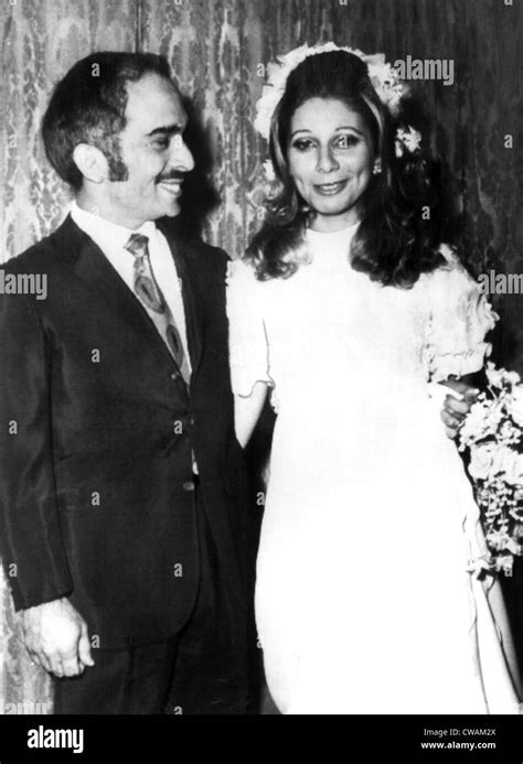 King Hussein Of Jordan Marries His 3rd Wife Alia Baha Eddin Toukan