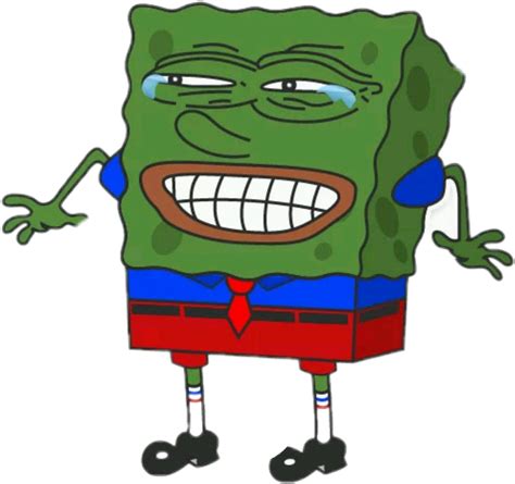 Pepe Pepepants Spongebob Sponge Meme Dank Dankmeme Clipart Full Size