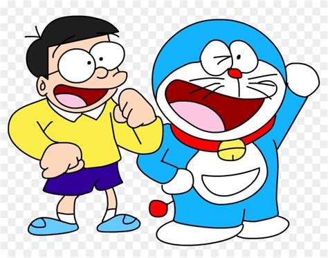 Png Cartoon Characters Doraemon Nobita And Doraemon Png Clipart