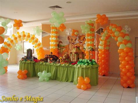 • the lion king theme birthday party decorations. Lion King - Birthday … | Lion king baby shower, Lion king ...