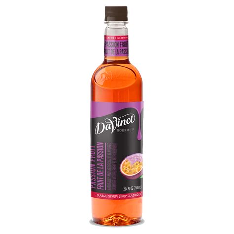 Passion fruit works deliciously in this fruit salad, in these pavlovas with passion fruit curd and in the rest of these delectable recipes. DaVinci Syrups Passion Fruit Syrup - 750 ml Plastic Bottle ...