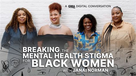 a gma digital conversation breaking the mental health stigma for black women good morning