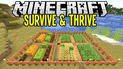Minecraft | SUPER EASY CROP FARM | Minecraft Survival Let's Play