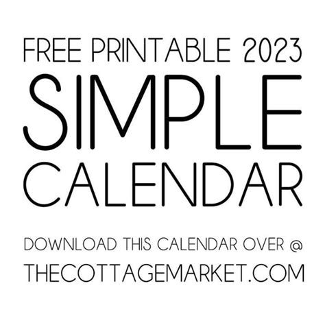 Elegant Aesthetic Printable Vertical Calendar 2023 By Saturday T