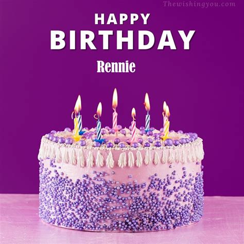 100 Hd Happy Birthday Rennie Cake Images And Shayari